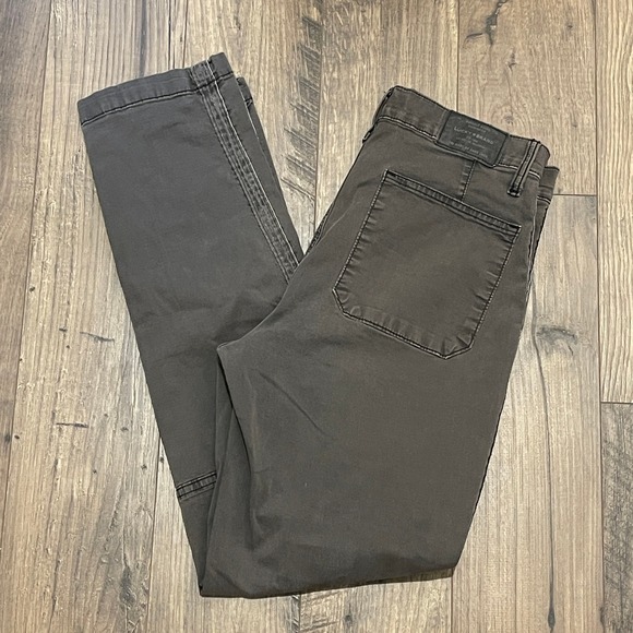 Lucky Brand Pants - Lucky Brand The Cargo Gray Utility Pants Slim Straight Leg Womens Size 4 27